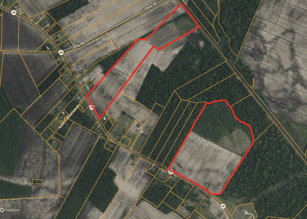 43-Acre Hunting & Farm Land Near Pungo Refuge on Hwy 45